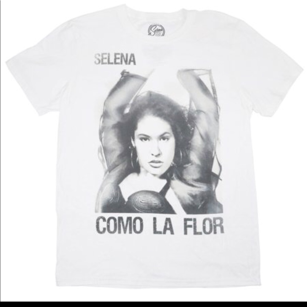 Selena Como La Flor Graphic Tee Shirt